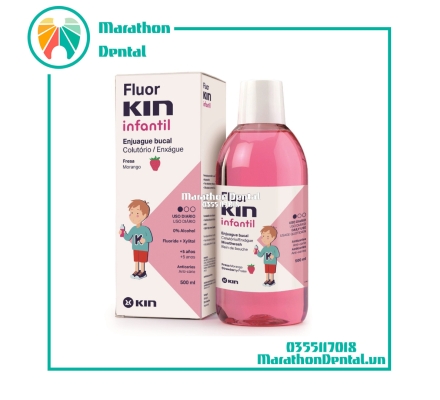 Nước súc miệng Kin Flour Infantil