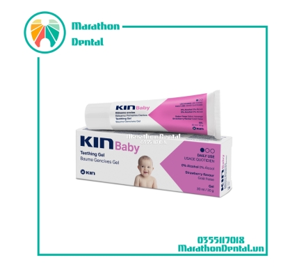 Gel Bôi Giảm Sưng Nướu Và Bệnh Tay Chân Miệng Kin Baby