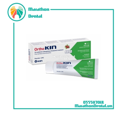 Kem đánh răng Ortho Kin cho niềng răng