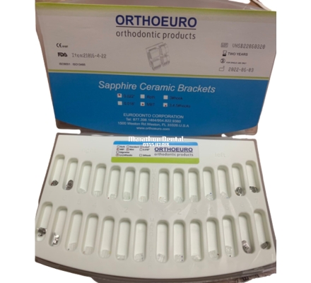 Mắc cài sứ tự buộc Ortho Euro