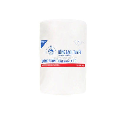 Bông cuộn thấm nước Y Tế Bạch Tuyết 1kg