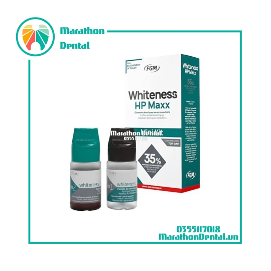 Tẩy trắng răng Whiteness HP Maxx