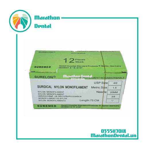  Chỉ Nilon Surelon 4.0 Suremed