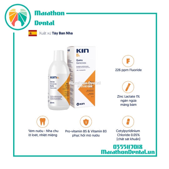 Nước súc miệng Kin B5