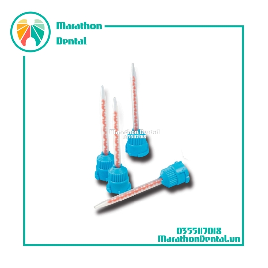 Đầu trộn vật liệu làm răng tạm