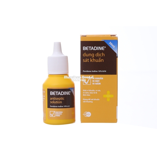 Dung dịch sát khuẩn Betadine Antiseptic Solution