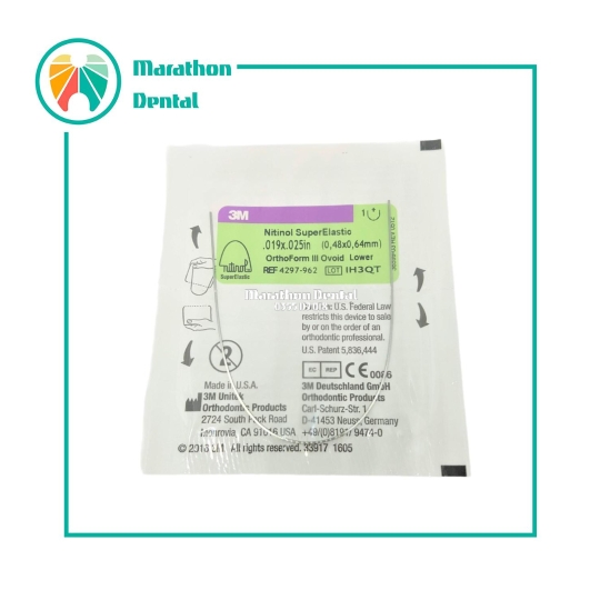 Dây Cung Niti Vuông 3M - Nitinol SuperElastic
