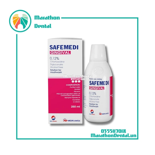 Nước súc miệng SAFEMEDI GINGIVAL 