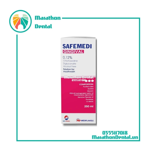 Nước súc miệng SAFEMEDI GINGIVAL 